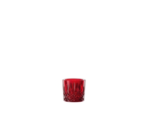 NACHTMANN Noblesse Teelcihthalter rot auf weißem Hintergrund