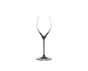 RIEDEL Extreme Champagne Glass / Rosé Wine filled with Rosé on white background