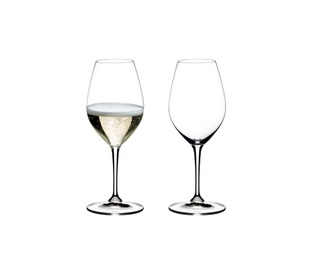 Engraved Riedel Vinum Champagne Glass-Free Personalization