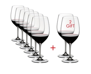 Bicchieri e calici da vino rosso: esalti l'eleganza dei Suoi rossi