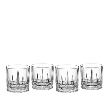 4 unfilled Spiegelau Perfect Serve Collection Negroni glasses