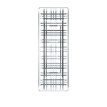 NACHTMANN Square Plate Rectangular (42 cm / 16.5 in) on a white background
