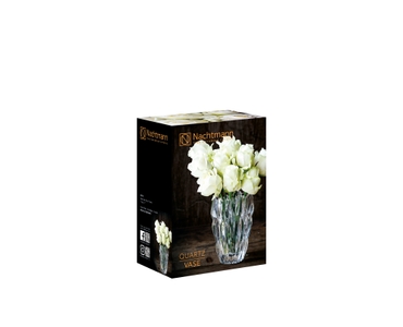 NACHTMANN Quartz Vase - 16cm | 6.286in in the packaging
