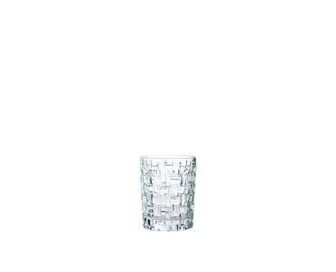 NACHTMANN Bossa Nova Whisky Tumbler filled with a drink on a white background