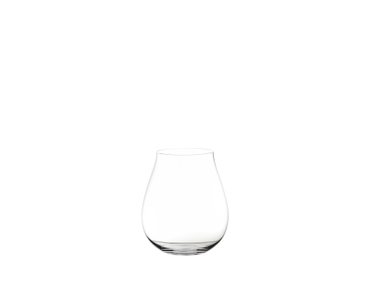 RIEDEL O Wine Tumbler New World Pinot Noir auf weißem Hintergrund