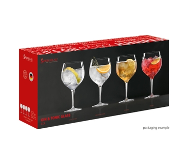 SPIEGELAU Special Glasses Gin & Tonic Stemmed in the packaging