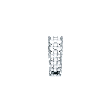 NACHTMANN Bossa Nova Vase - 16cm | 6.286in filled with a drink on a white background