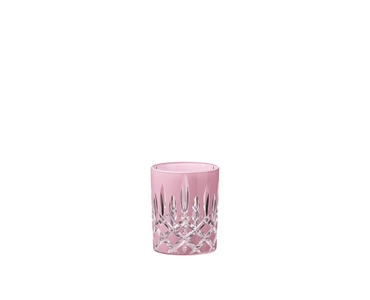 A RIEDEL Laudon Rose glass on a white background.