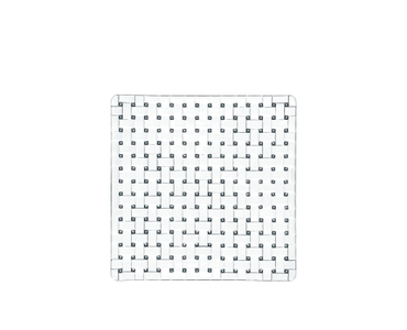NACHTMANN Bossa Nova Platte quadratisch Set auf weißem Hintergrund