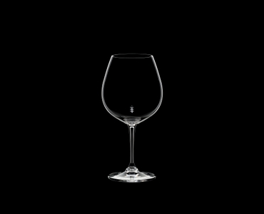 RIEDEL Restaurant Pinot Noir Pour Line ML on a black background