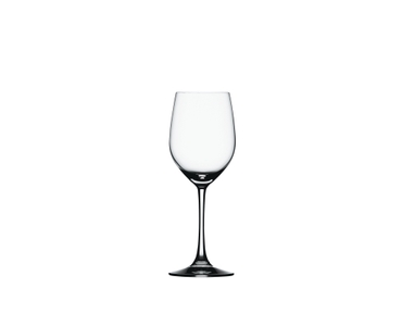 SPIEGELAU Vino Grande White Wine filled with a drink on a white background