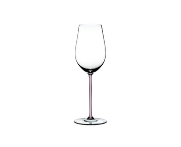 RIEDEL Fatto A Mano Riesling/Zinfandel Pink R.Q. on a white background