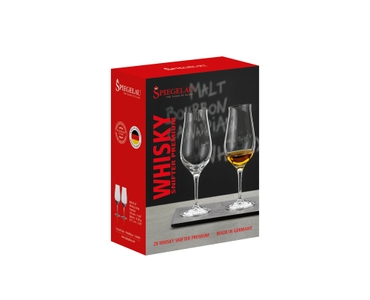 SPIEGELAU Whisky Snifter Premium in the packaging
