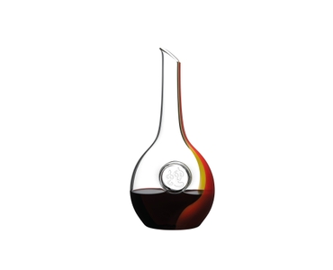 RIEDEL Chinese Zodiac Snake Decanter - red/yellow 