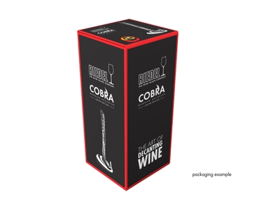 RIEDEL Cobra Magnum Decanter - giallo/nero nella confezione