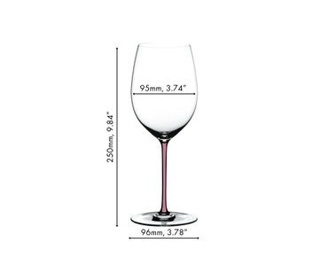 RIEDEL Fatto A Mano Cabernet Turquoise a11y.alt.product.dimensions