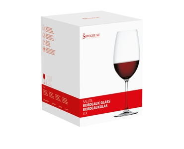 SPIEGELAU Salute Bordeaux in the packaging