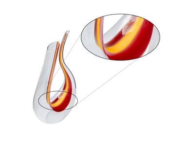 RIEDEL Amadeo Decanter - red/yellow/red 