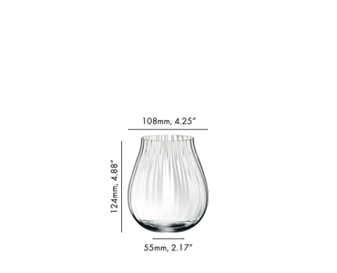 RIEDEL Tumbler Collection Optical O All Purpose Glass 