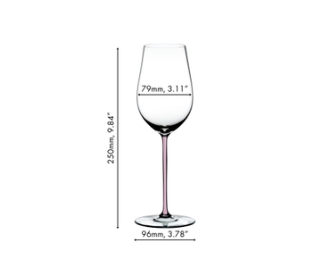 RIEDEL Fatto A Mano Riesling/Zinfandel - Pink 