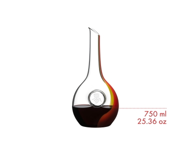 RIEDEL Decanter Zodiaco Cinese Cavallo-rosso/giallo 