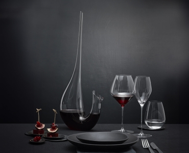 RIEDEL Vitis Decantador en uso