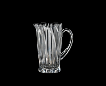 RIEDEL Tumbler Collection Fire Pitcher on a black background