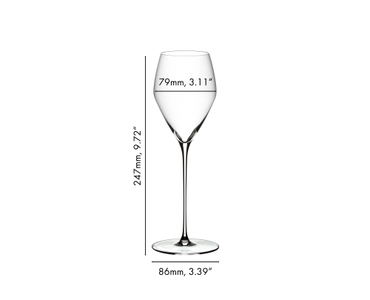 RIEDEL Veloce Champagne Wine Glass 