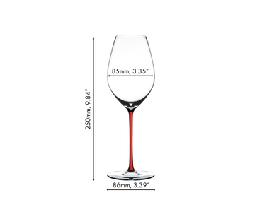 RIEDEL Fatto A Mano Champagner Weinglas Rot a11y.alt.product.dimensions