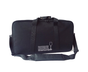 RIEDEL BYO Carrying Bag filled with a drink on a white background