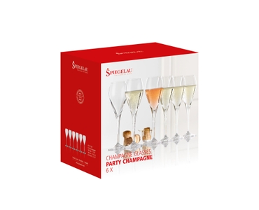 SPIEGELAU Party Champagne in the packaging