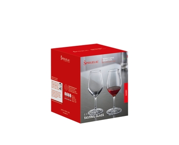 SPIEGELAU Perfect Serve Tasting Glass in the packaging