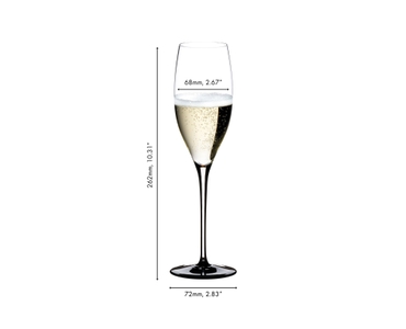 RIEDEL Sommeliers Black Tie verre à Champagne vintage 