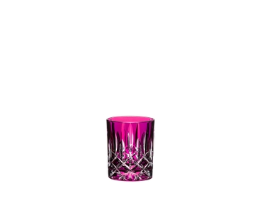 A RIEDEL Laudon Pink glass on a white background.