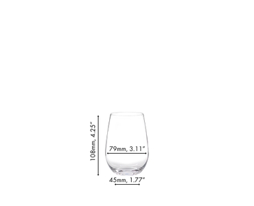 RIEDEL The O Wine Tumbler Riesling/Zinfandel 