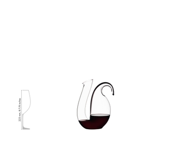 RIEDEL Decanter Ayam Black R.Q. a11y.alt.product.filled_white_relation