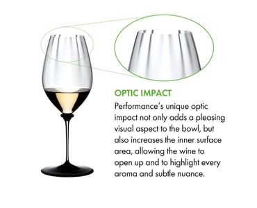 RIEDEL Fatto A Mano Performance Riesling mit schwarzer Bodenplatte a11y.alt.product.optical_impact