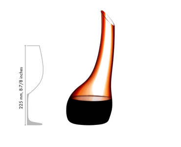 RIEDEL Cornetto Confetti Decanter Red R.Q in relation to another product
