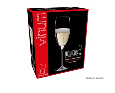 RIEDEL Vinum Cuvée Prestige in the packaging