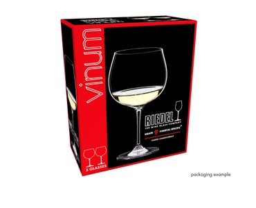 RIEDEL Vinum Chardonnay élevé en fût/Montrachet dans l'emballage