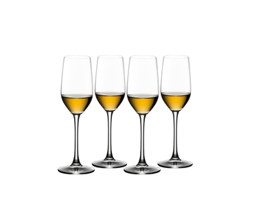 RIEDEL Tequila Set filled with a drink on a white background
