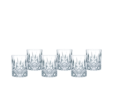 NACHTMANN Noblesse Whisky Tumbler filled with a drink on a white background