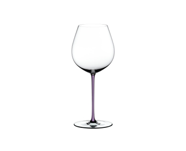RIEDEL Fatto A Mano Pinot Noir Opal Violet on a white background