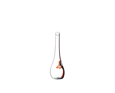 RIEDEL Decanter Dog Black/Red on a white background