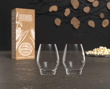 All American Bourbon Glass in use