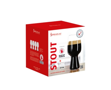 SPIEGELAU Craft Beer Glasses Stout (Set of 4) in the packaging