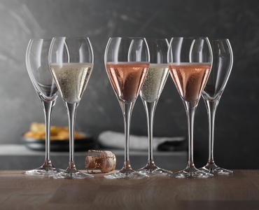 Special Glasses Champagne Sparkling Party - 160 ml en action