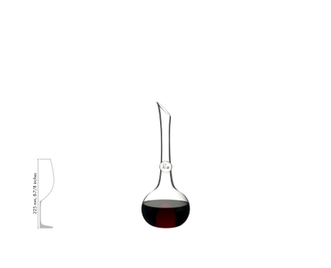 RIEDEL Decanter Superleggero a11y.alt.product.filled_white_relation