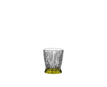 RIEDEL Tumbler Collection Fire Whisky Ostergelb auf weißem Hintergrund