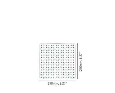 NACHTMANN Bossa Nova Platter - square, 21cm | 8.268in 